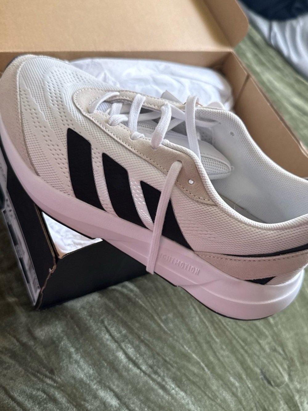 adidas White and Black Women's Athletic Sneakers
